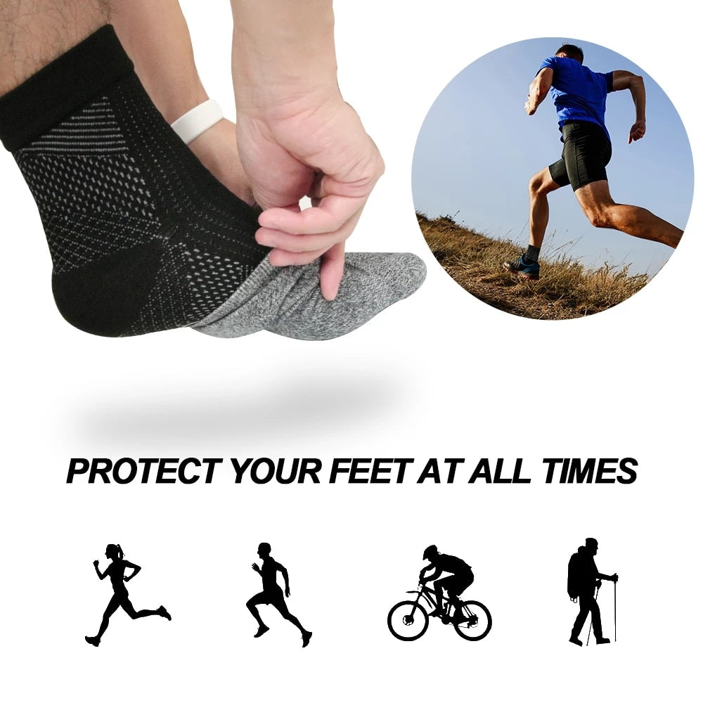 Anti Fatigue Compression Support Ankle Brace Sock