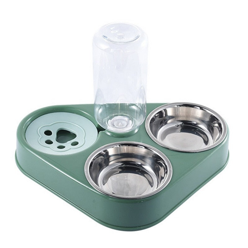 500ML Automatic Pet Bowl Feeder Water Bottle