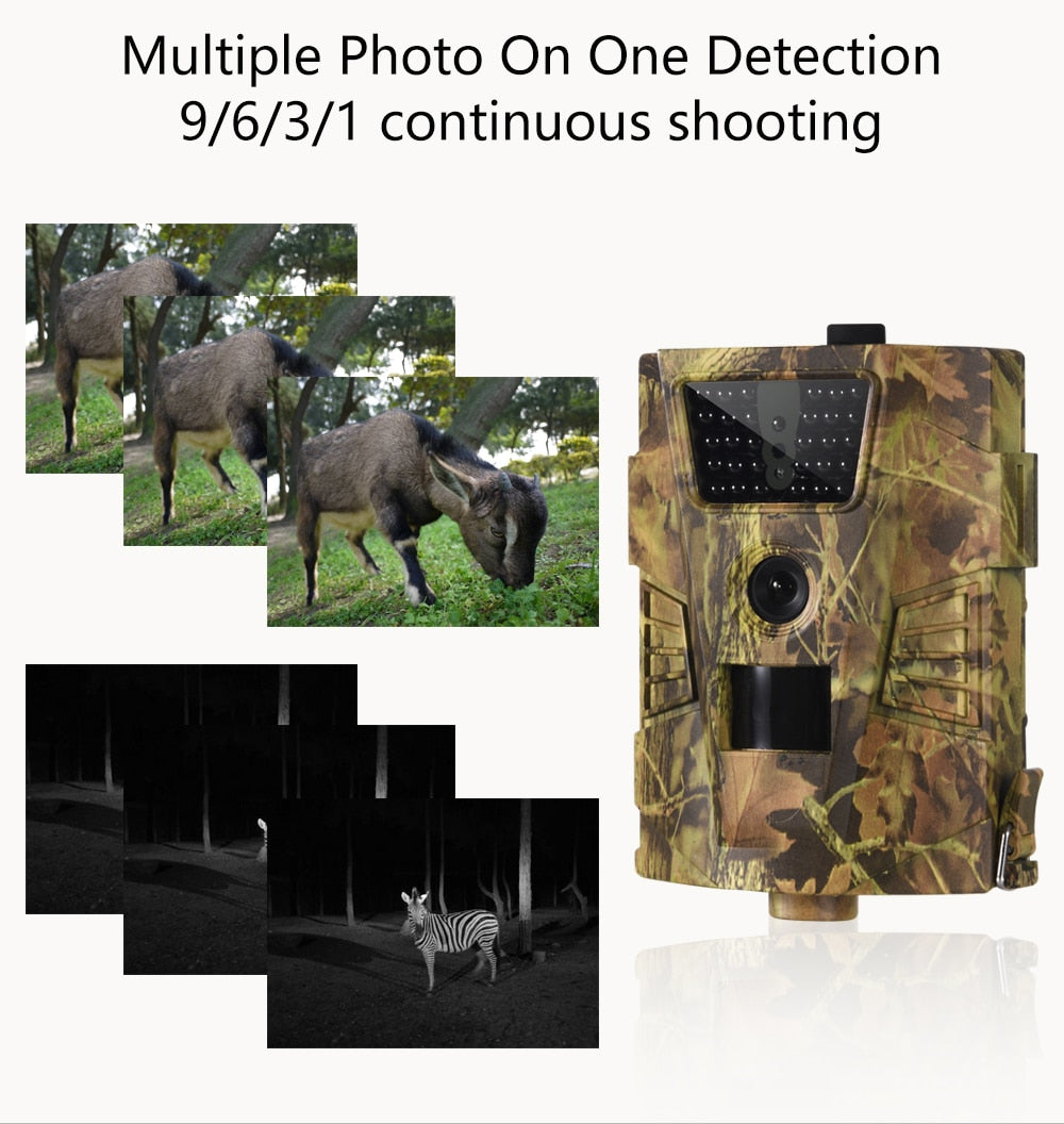 4pcs/LOT Wireless Wildlife Trail Basic Night Vision Camera