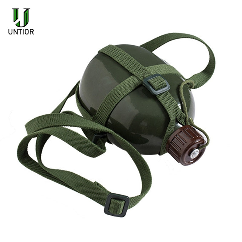 UNTIOR Aluminum Military Army Flask