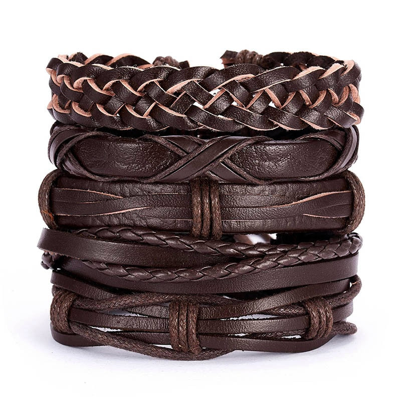 Multilayer Armband Leather Bracelet