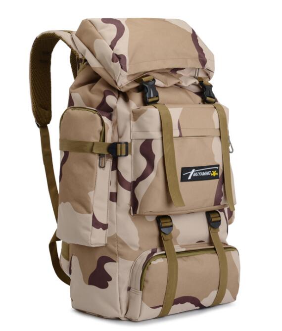 70L Waterproof Army Military Backpack