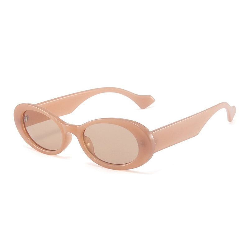 Popular Fashion Small Oval Sunglasses