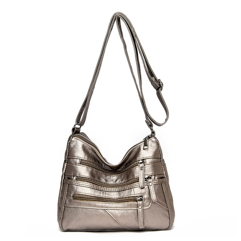 High Quality Soft Leather Luxury Handbag