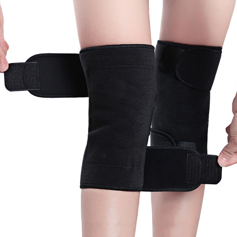 Tourmaline Self Heating Knee Pads (Pain Relief for Arthritis with Patella Massage Sleeves)