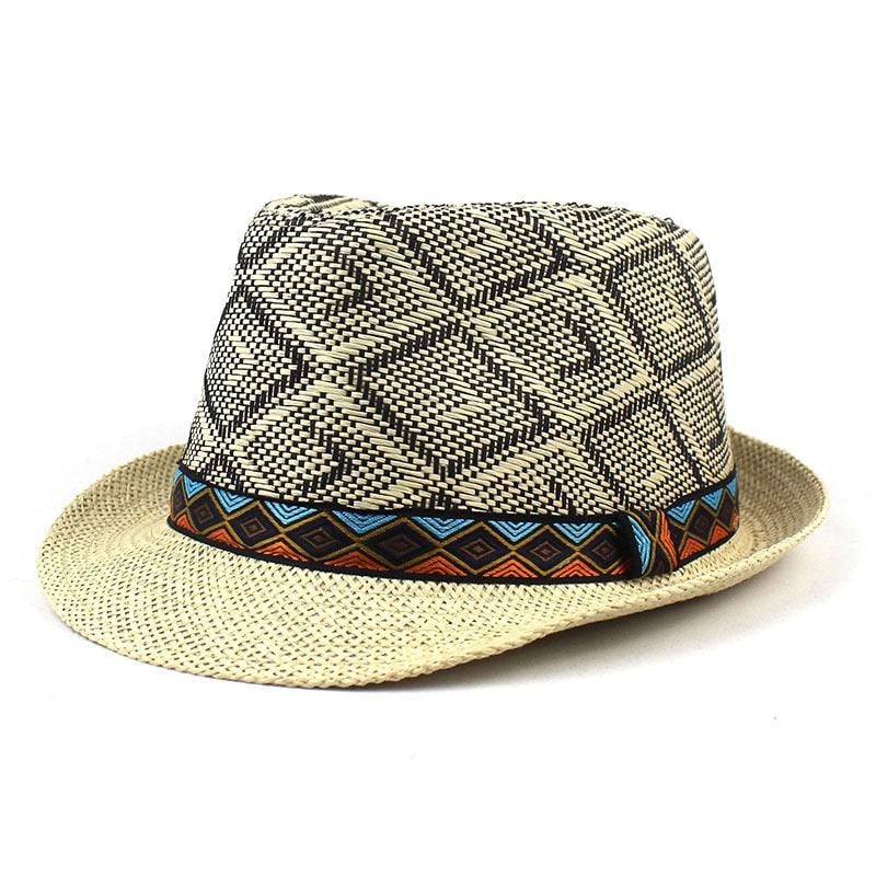 Retro Men's Fedoras Top Jazz Hats (Classic Version Chapeau Hats)