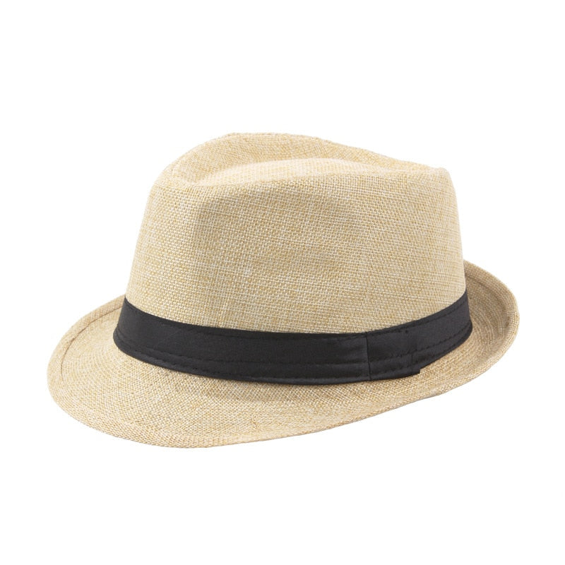 Retro Men's Fedoras Top Jazz Hats (Classic Version Chapeau Hats)