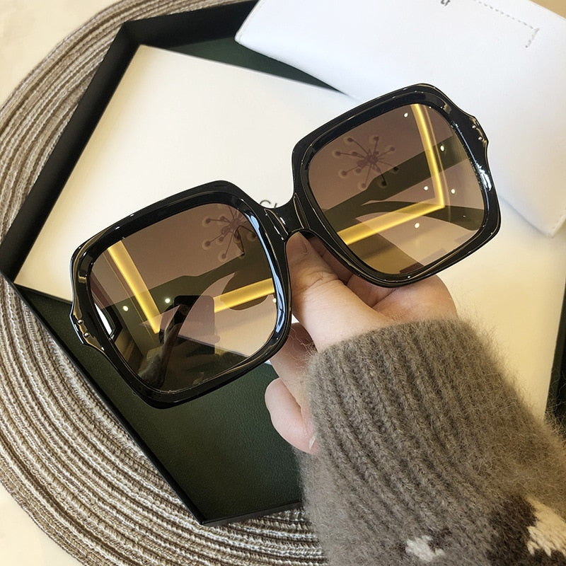 Women Fashion Design Square Sunglasses
