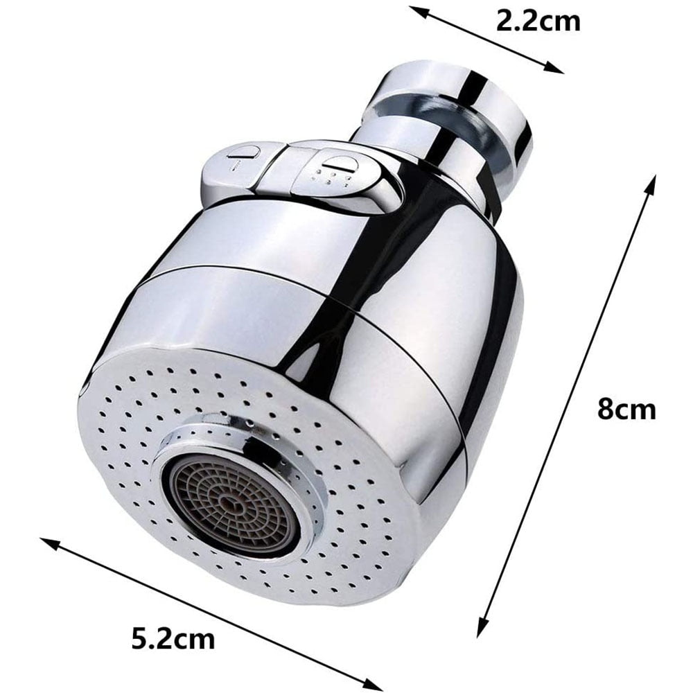 360 Degree Swivel Kitchen Sprayer Filter Diffuser Water Faucet Connector