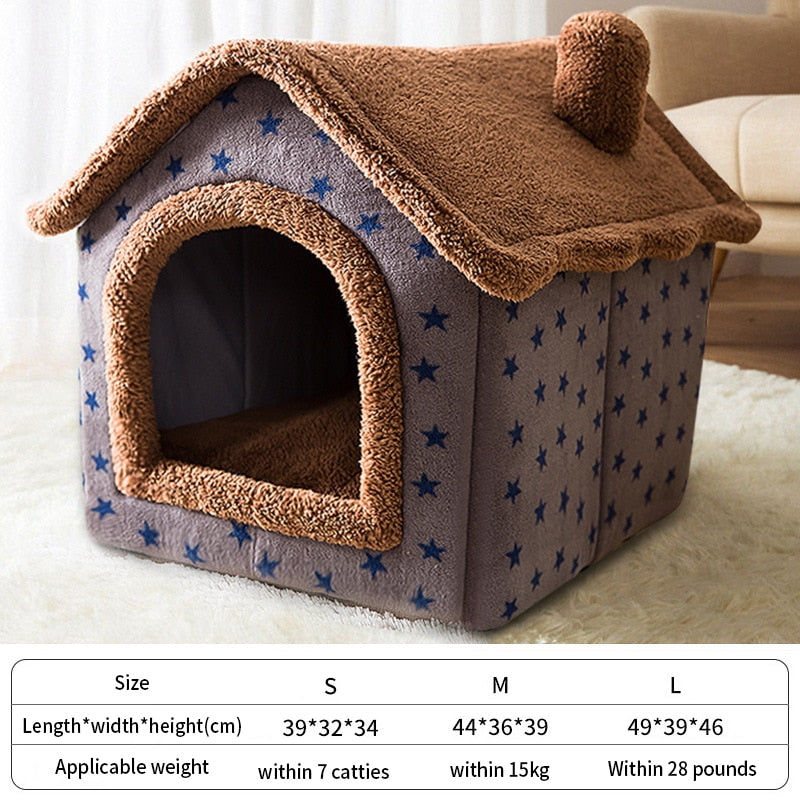 Foldable Deep Sleep Pet House