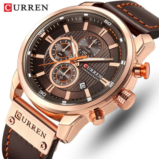 Luxury Chronograph Quartz Watch