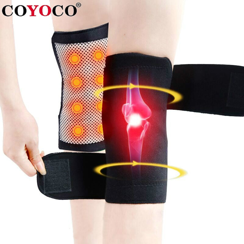 Tourmaline Self Heating Knee Pads (Pain Relief for Arthritis with Patella Massage Sleeves)